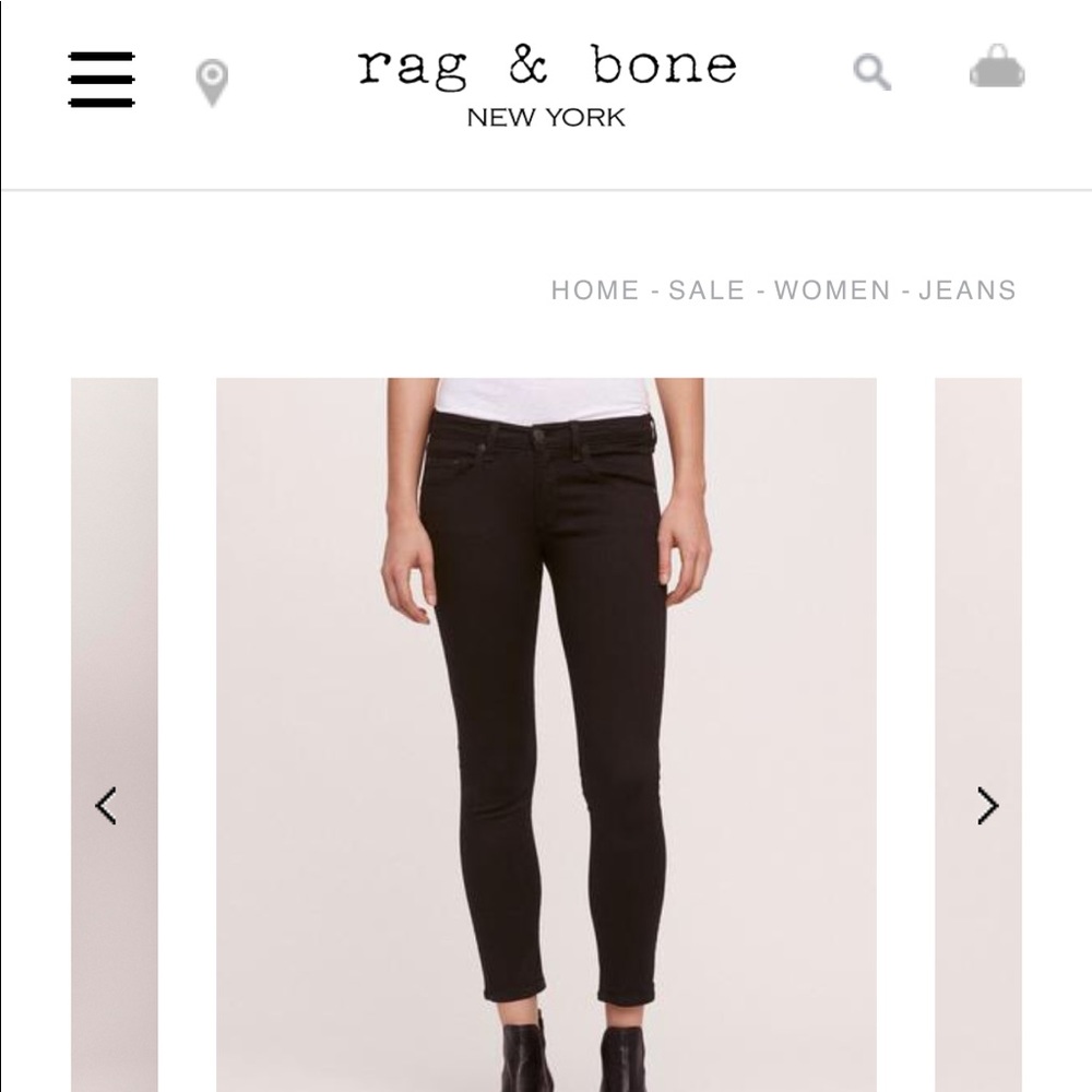 Rag and Bone Capri Crop
